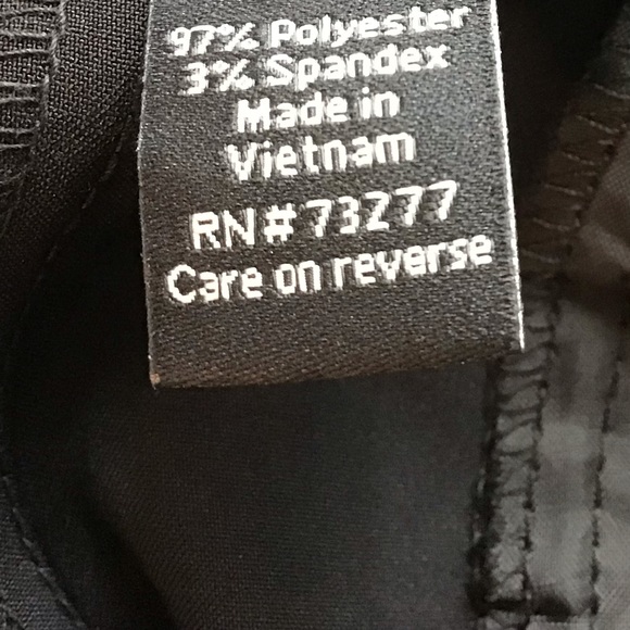 Apt 9 Black Satin Straight Leg Trouser Pants NEW - Picture 6 of 7